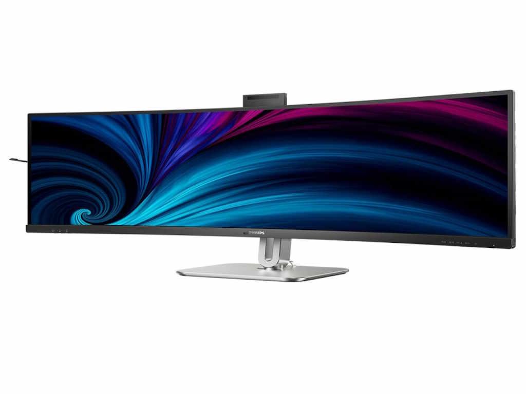 Monitor PHILIPS 49B2U5900CH/00 49"/VA,zakrivljen,32:9/5120x1440/75Hz/4ms GtG/HDMIx2,DP,USB,LAN/kamer - Slika 2